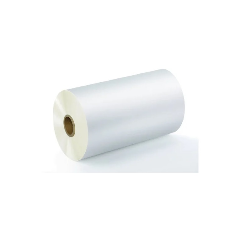 Billede af 75 micron / my 320 mm bredde x 200 meter med 58 mm / 2 1/4" kerne Lamineringsfilm / lamineringsfolie rulle klar / glossy / blank varm laminering 1 stk. 60271111